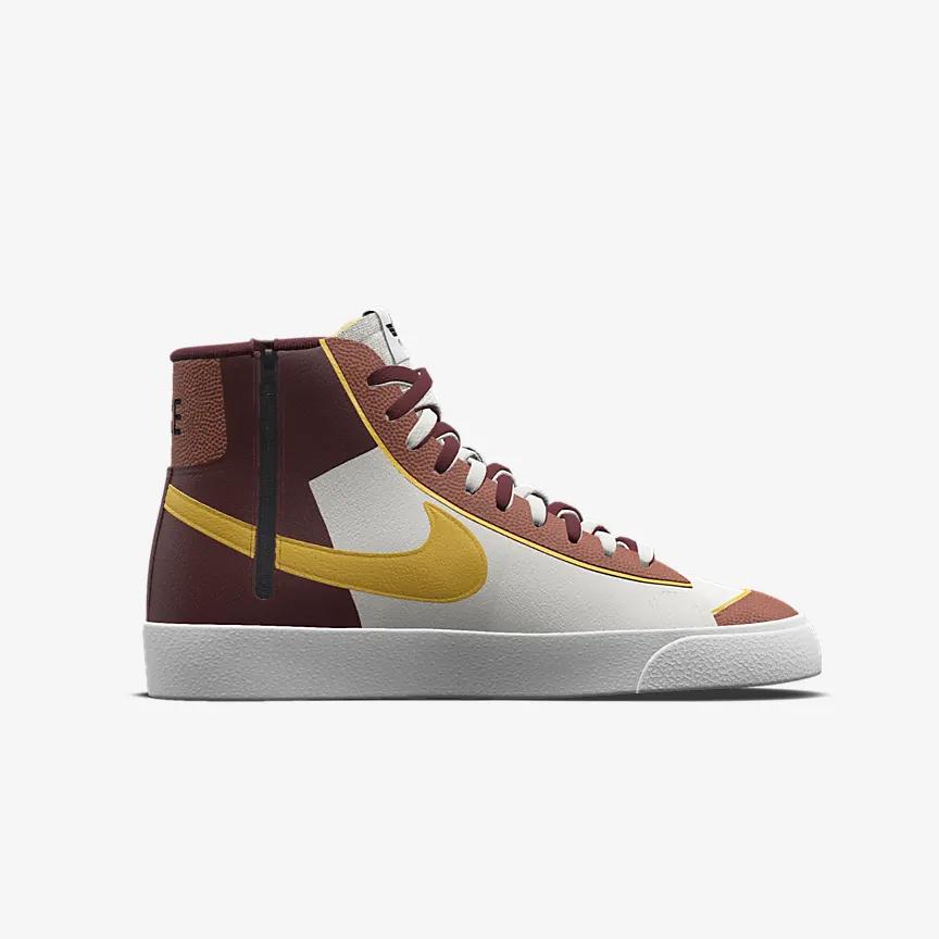 Giày Nike Blazer Mid '77 Unlocked By You Nam Nâu